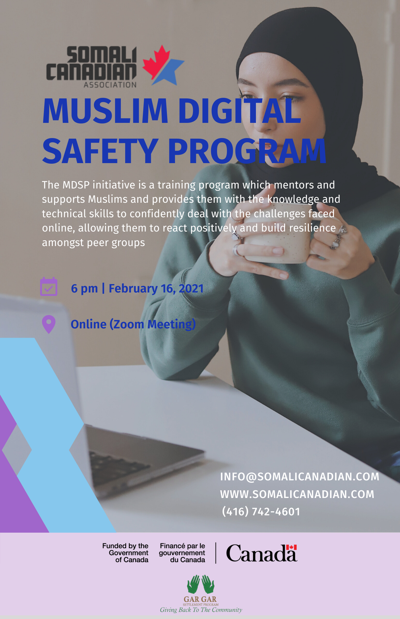 Muslim Digital Safety Program Flyer